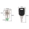 Metal Key Lock Switch IP54 electronic key switch for Secure Panels and Devices