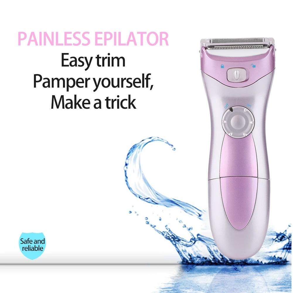 Electric Hair Remover For Women Portable Body Shaver Painless Grooming Tool 7