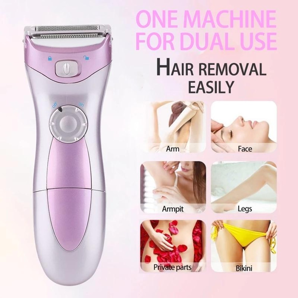 Electric Hair Remover For Women Portable Body Shaver Painless Grooming Tool 3