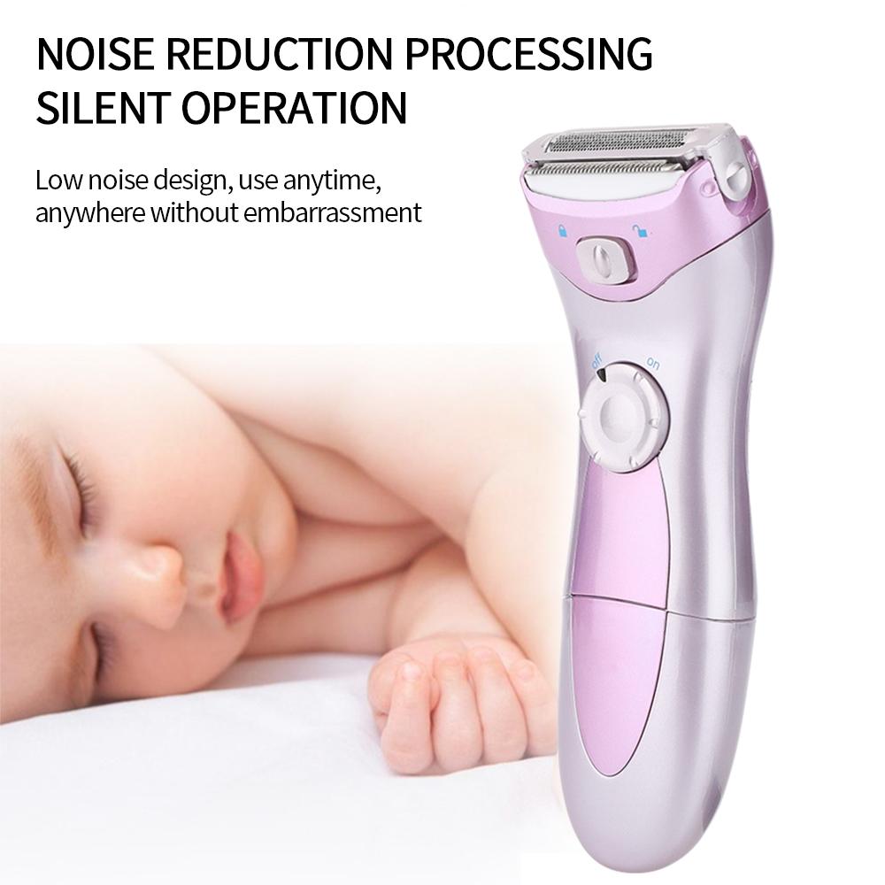 Electric Hair Remover For Women Portable Body Shaver Painless Grooming Tool 11
