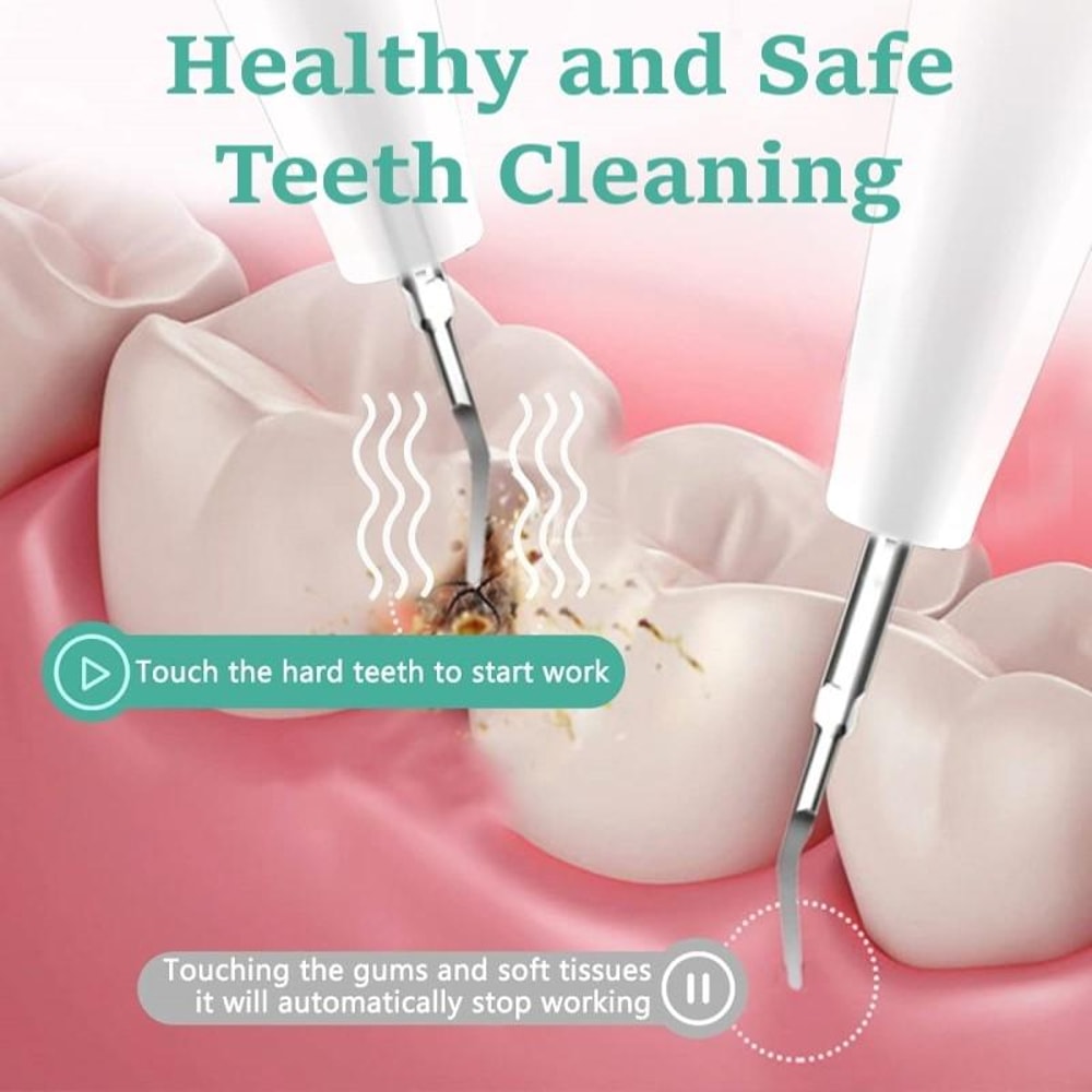 Ultrasonic Dental Scaler With LED Light For Plaque And Tartar Removal 2