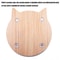 Solid Wood Cat Scratching Board with Sisal Rope Durable Cat Scratcher for Furniture Protection