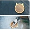 Solid Wood Cat Scratching Board with Sisal Rope Durable Cat Scratcher for Furniture Protection