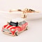 Mini Beetle Car Keychain Durable Metal Car Key Pendant Gift 0