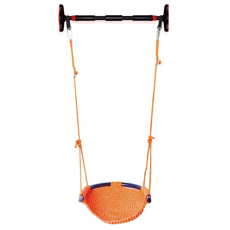 Kids Hanging Swing Chair Indoor Outdoor Adjustable Garden Swing for Children