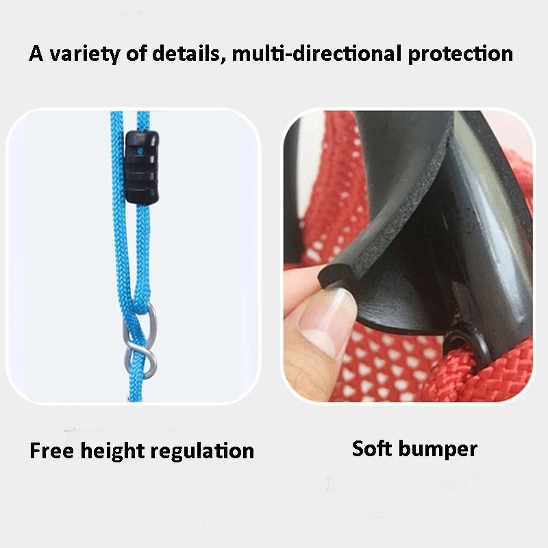 Kids Hanging Swing Chair Indoor Outdoor Adjustable Garden Swing for Children