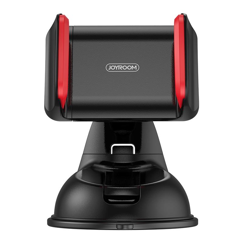 Car Phone Holder with One-Hand Grip & Strong Dashboard Mount