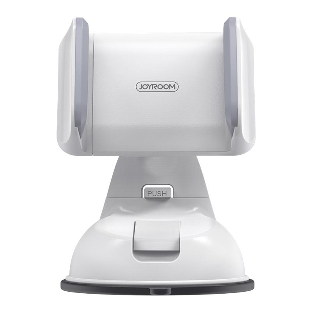 Car Phone Holder with One-Hand Grip & Strong Dashboard Mount