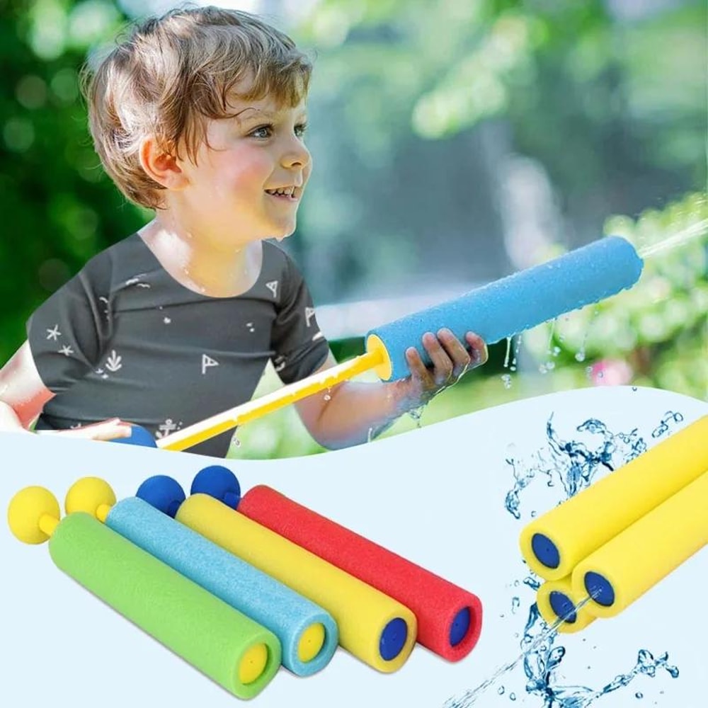 Portable Kids Water Blaster Toy Mini Foam Beach Water Cannon
