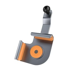 rotatable car phone holder for dashboard with 360° adjustable mount for tesla byd nio displays