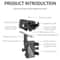 Rotatable Retractable Rearview Mirror Phone Holder For Car Safe Driving Mount 5
