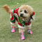 Waterproof AntiSlip Dog Boots For Small Dogs Breathable Pet Shoes With Reflective Safety 0