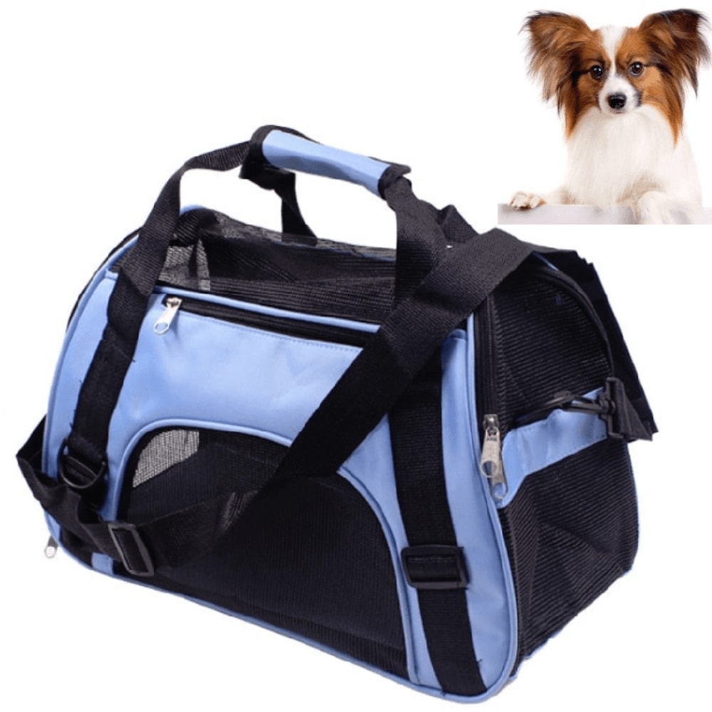 Portable Pet Backpack Carrier Breathable Folding Dog Travel Bag 5