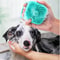 Silicone Pet Bath Massage Brush Gloves For Dogs Cats Gentle Grooming Deep Clean 0
