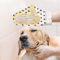 Silicone Pet Bath Massage Brush Gloves For Dogs Cats Gentle Grooming Deep Clean 1