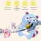 Baby Raccoon Silicone Teething Toy Rattle Safe BPA Free Teether For Infants 9