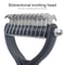 Stainless Steel Dog Grooming Comb Gentle Pet Detangling Shedding Tool 3
