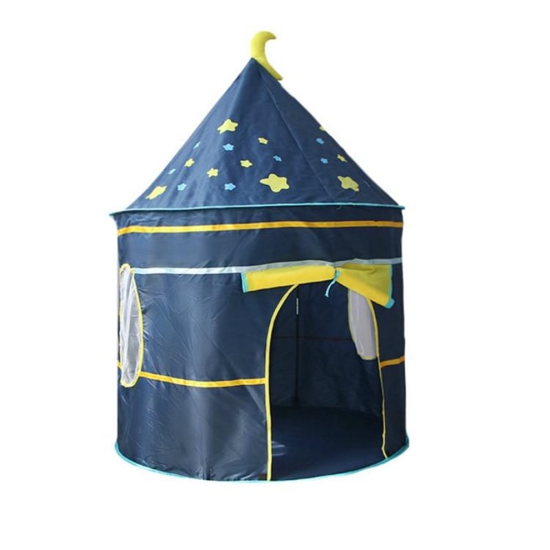 Kids Indoor Play Tent Yurt Playhouse Foldable Children Toy House