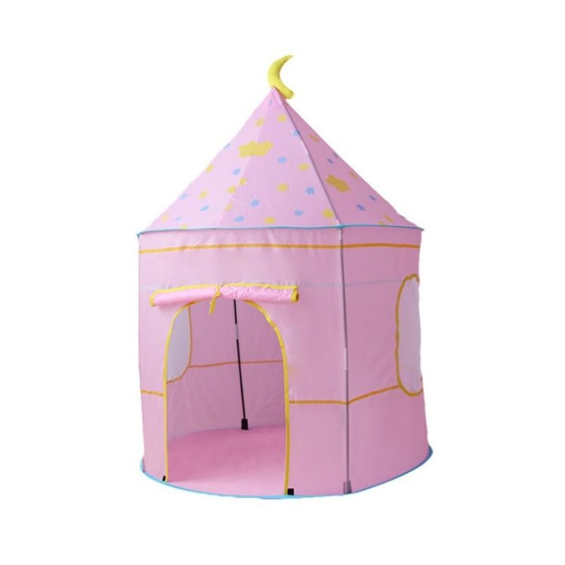 Kids Indoor Play Tent Yurt Playhouse Foldable Children Toy House