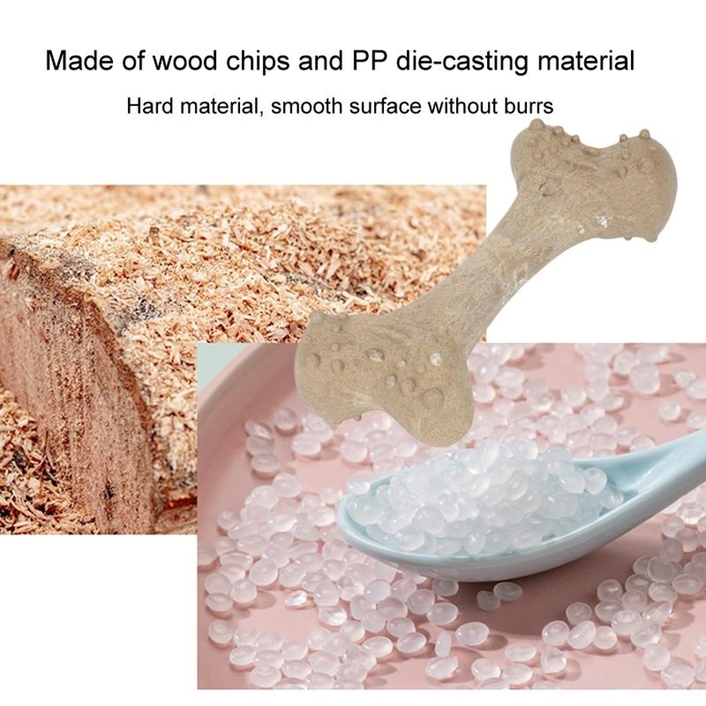 Durable Dog Chew Bone Toy For Aggressive Chewers Teething Training Stick 3