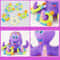 Octopus Ring Toss Baby Bath Toy, Interactive Kids Water Toy Set for Toddlers