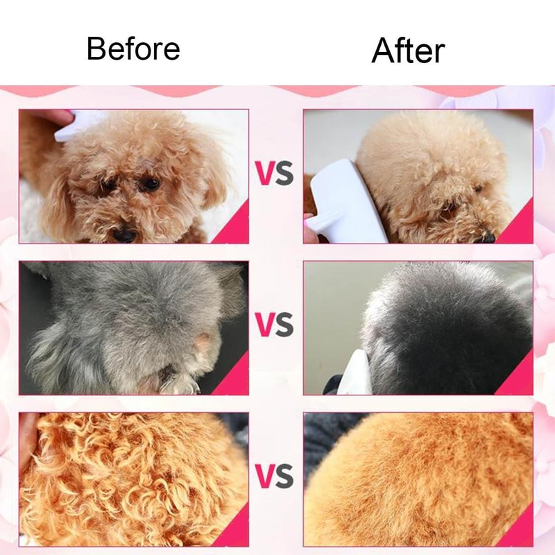 Gentle Pet Grooming Comb For Dogs Cats Detangling Brush For Smooth TangleFree Fur 3