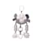 High Contrast Baby Stroller Mobile Toy, Black White Infant Wind Chime Sensory Hanging Toy