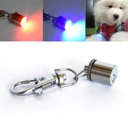 led dog collar light blinking pendant for night safety