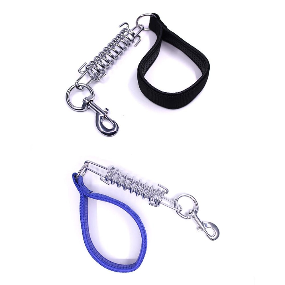 Shock Absorbing Dog Leash With Spring Foam Handle For Medium Large Dogs 6