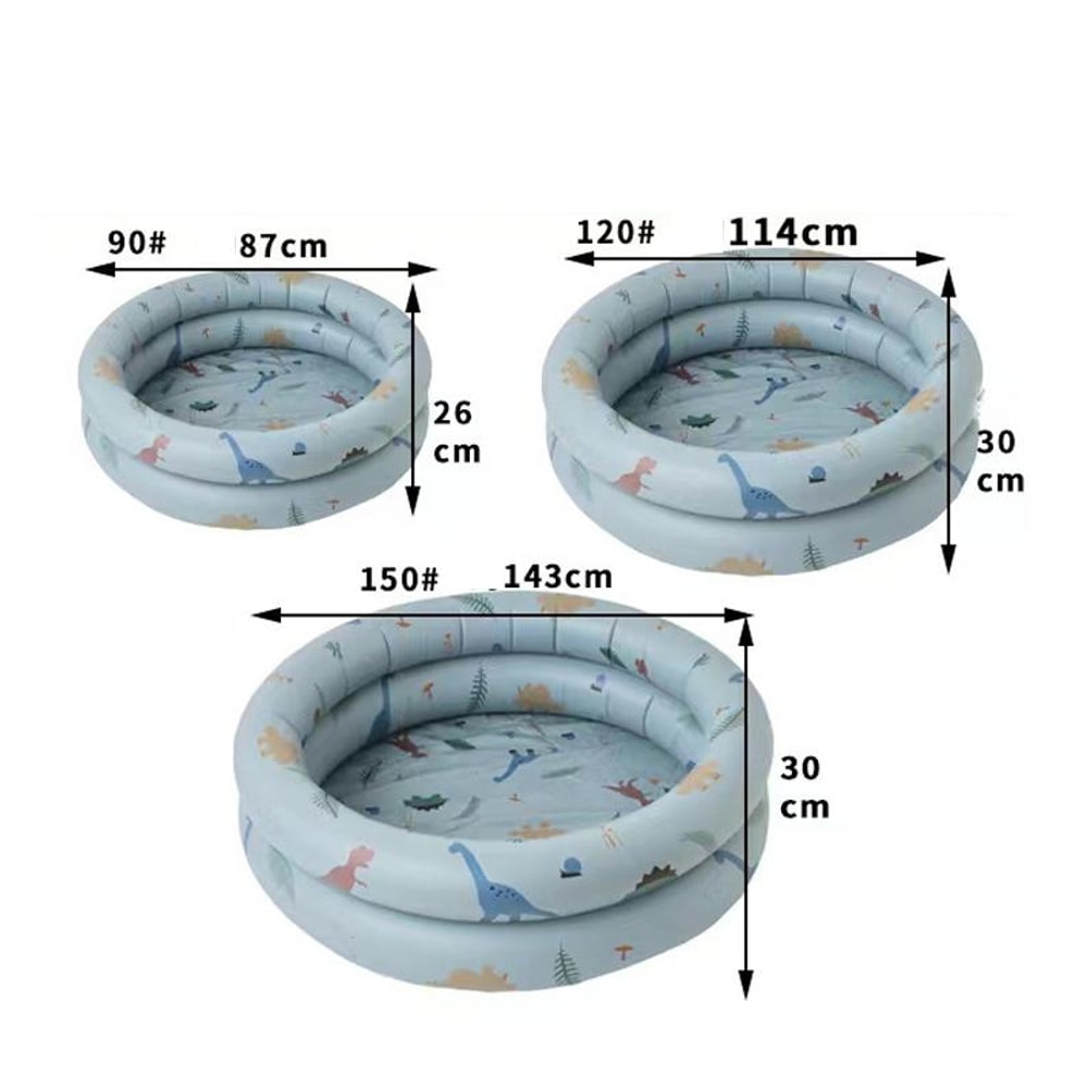 Inflatable Baby Pool Portable Kids Swimming Bath Tub Summer Water Play For Toddlers 3