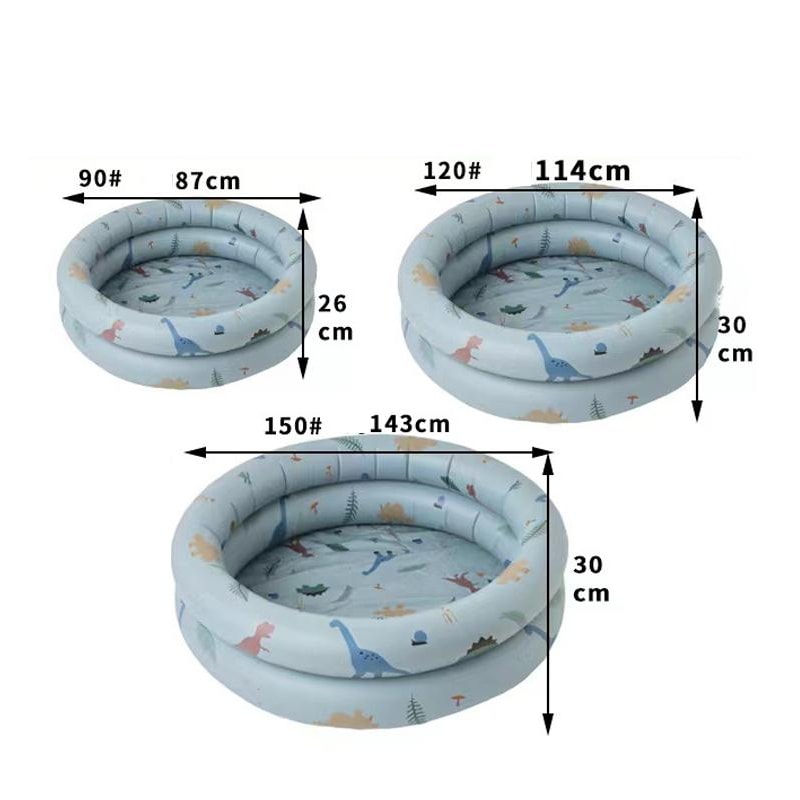Inflatable Baby Pool Portable Kids Swimming Bath Tub Summer Water Play For Toddlers 3