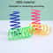 High-Bounce Interactive Cat Spring Toy Set for Active Play and Mental Stimulation
