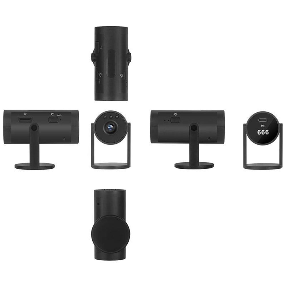 Smart WiFi Home Security Camera with Night Vision for Pets Kids Monitoring