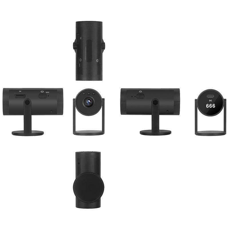 Smart WiFi Home Security Camera with Night Vision for Pets Kids Monitoring