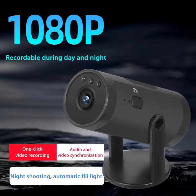 Smart WiFi Home Security Camera with Night Vision for Pets Kids Monitoring