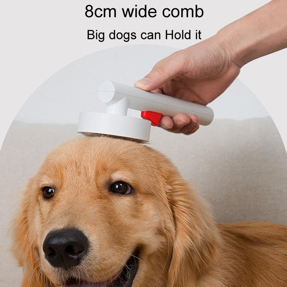 SelfCleaning Pet Grooming Brush For Cats Dogs Deshedding Tool With Gentle Slicker Brush 1