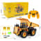 Remote Control Dump Truck Toy with Lifting Bed for Kids Construction Play