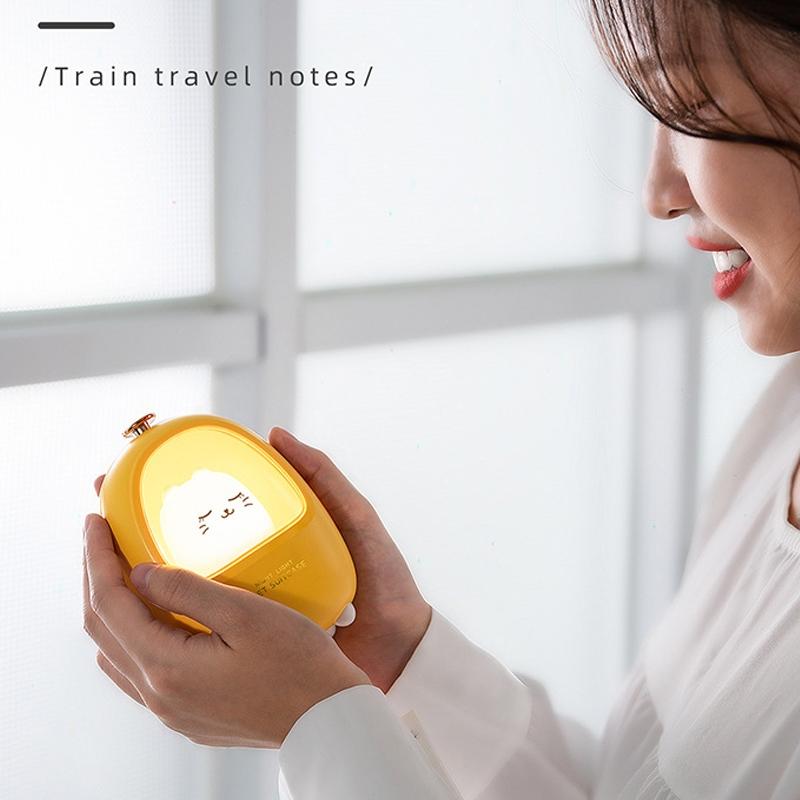 Portable Pet Night Light USB Rechargeable Cute Animal Bedside Lamp 6