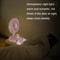 Cute Pet USB Desk Fan With Night Light Quiet Portable Cooling Fan 5
