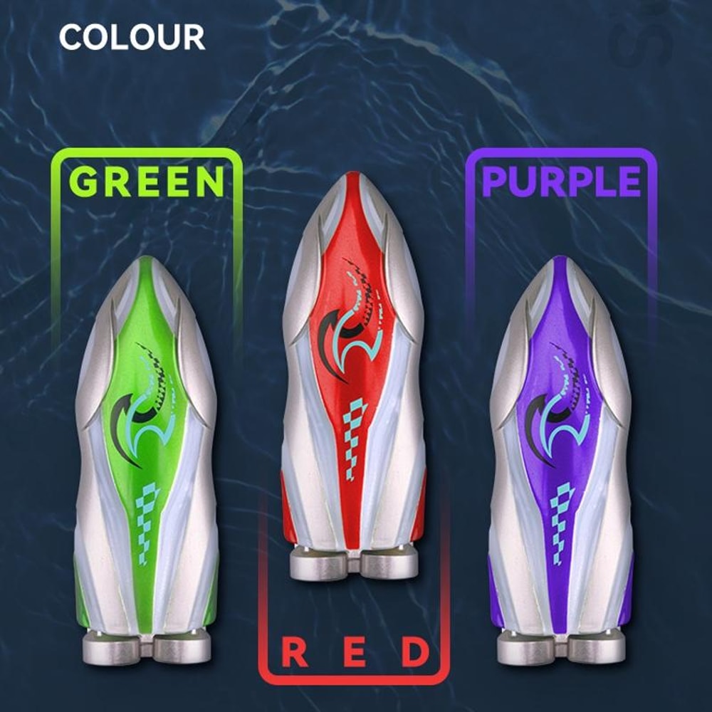 Mini Remote Control Boat For Kids Submarine Toy With LED Lights And Dual Motors 1