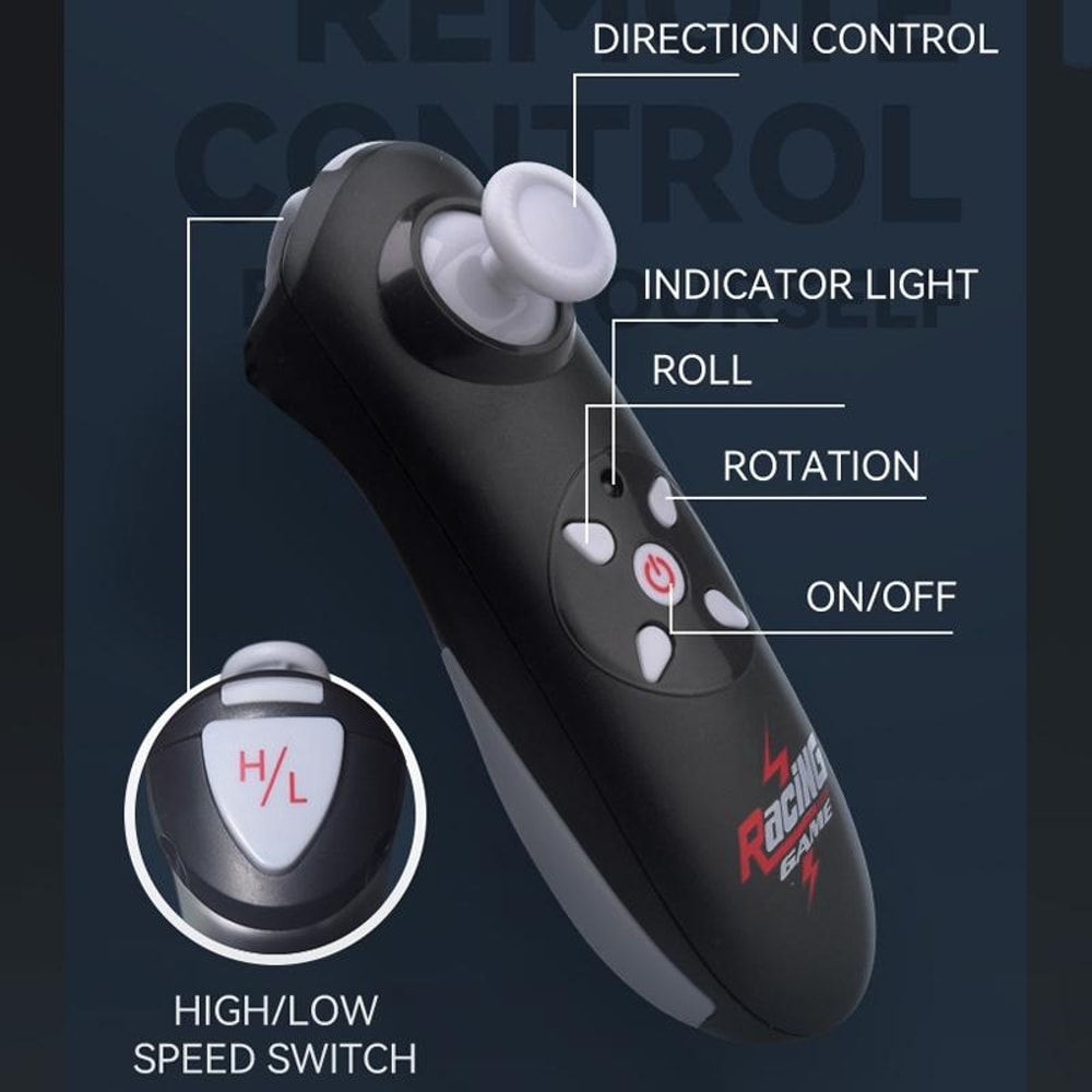 Mini Remote Control Boat For Kids Submarine Toy With LED Lights And Dual Motors 7