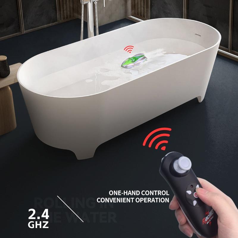 Mini Remote Control Boat For Kids Submarine Toy With LED Lights And Dual Motors 8