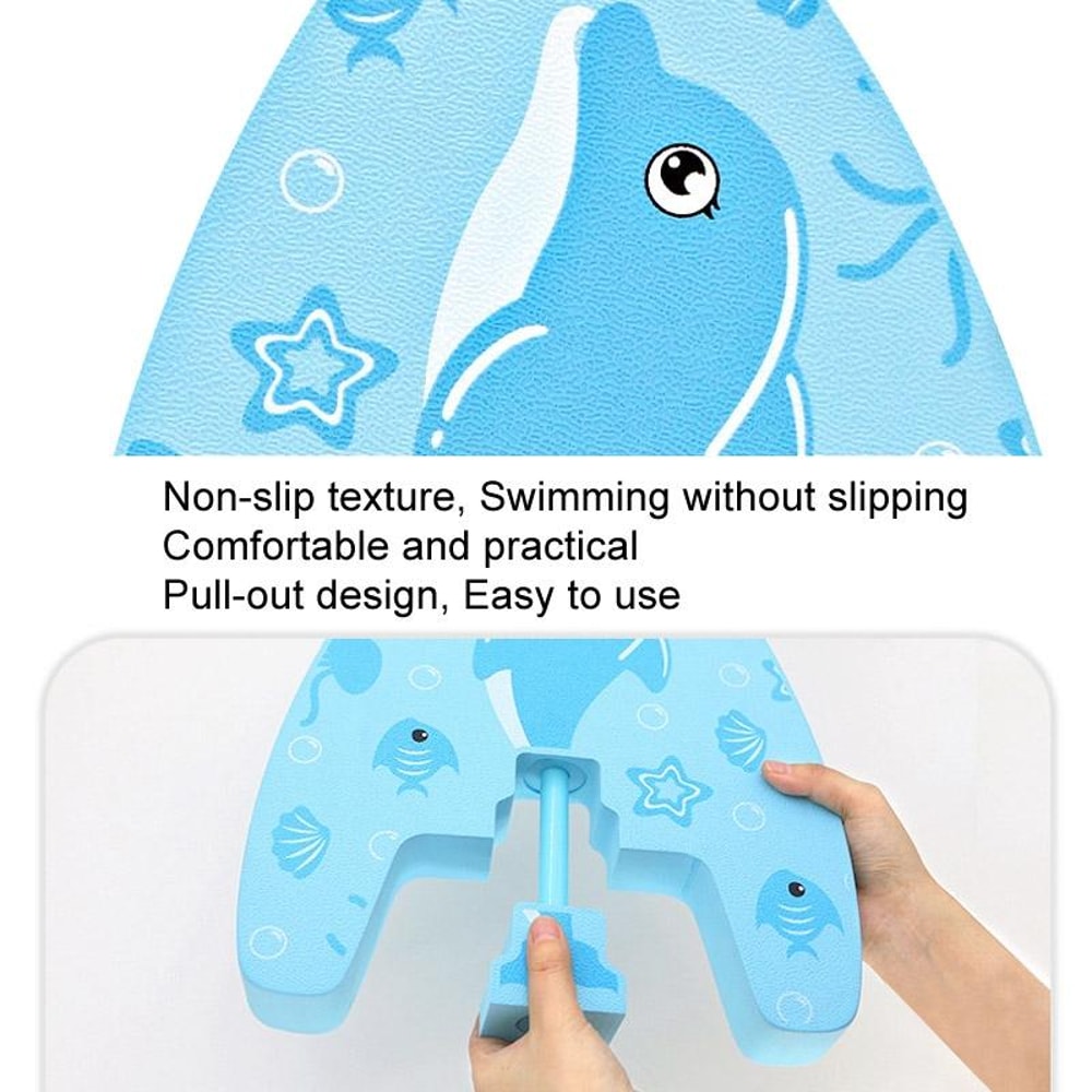 Pull Out Swim Kickboard Float with Water Spray for Kids and Adults Pool Fun Training Aid