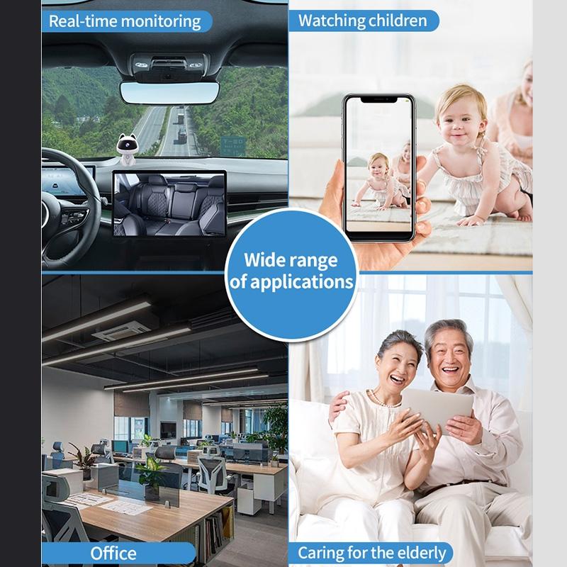 Smart Pet Camera With Night Vision Two Way Audio WiFi Home Security Camera 5