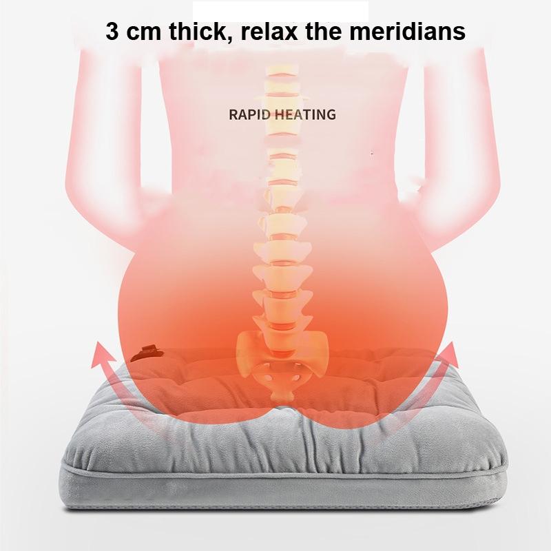 USB Heated Seat Cushion With Adjustable Heat Graphene Warm Office Chair Pad 2