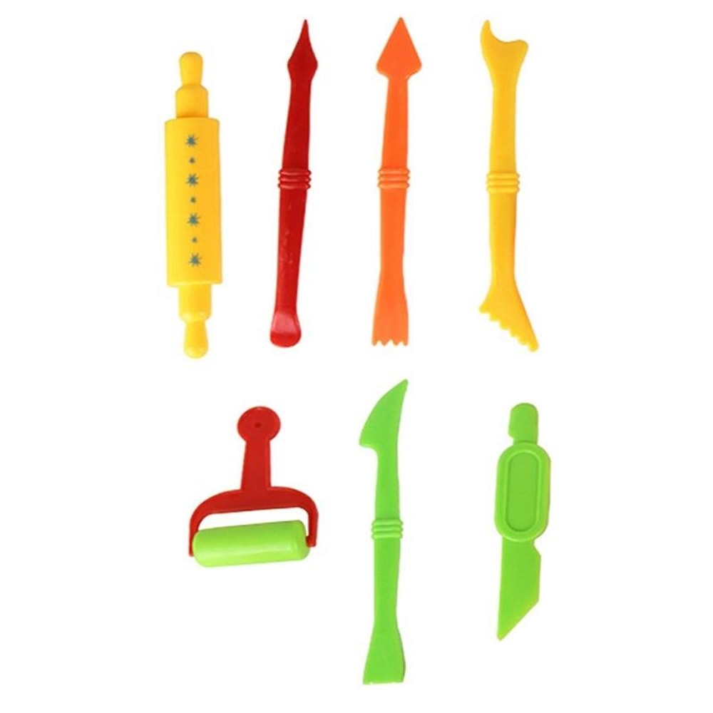 Kids DIY Play Dough Mold Set Creative Clay Modeling Toy Kit for Imaginative Learning