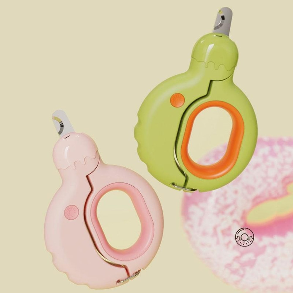 LED Pet Nail Clipper Safe Dog Cat Nail Trimmer With Light 1