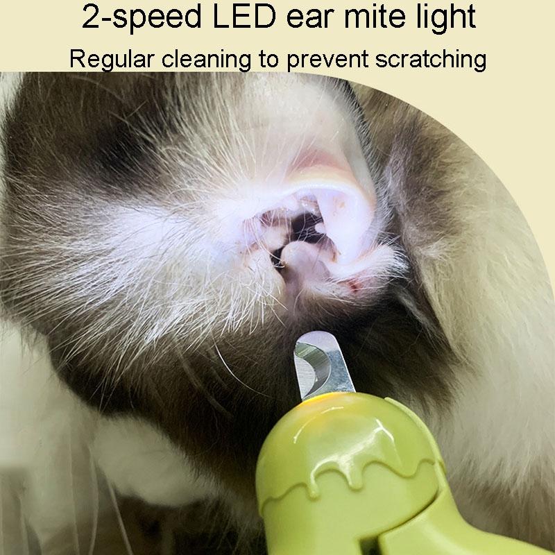 LED Pet Nail Clipper Safe Dog Cat Nail Trimmer With Light 9