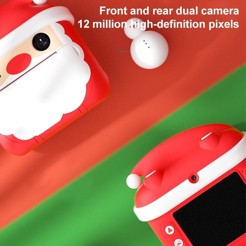 Kids Instant Print Camera with Dual Lens Mini Digital Camera for Children
