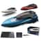 Mini RC Speedboat For Kids Fast Electric Remote Control Boat Toy With Lights 1